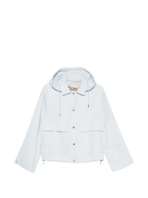 Herno hooded drawstring jacket