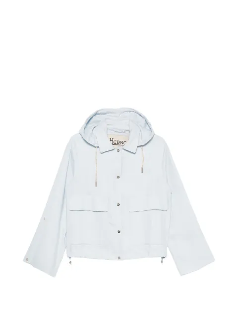 Herno hooded drawstring jacket