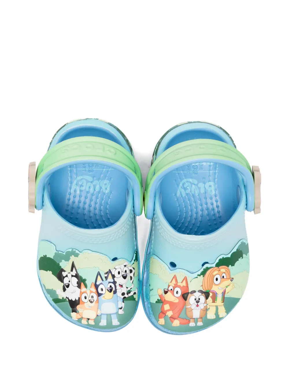 Crocs Kids Bluey Best Buddies klompen Blauw