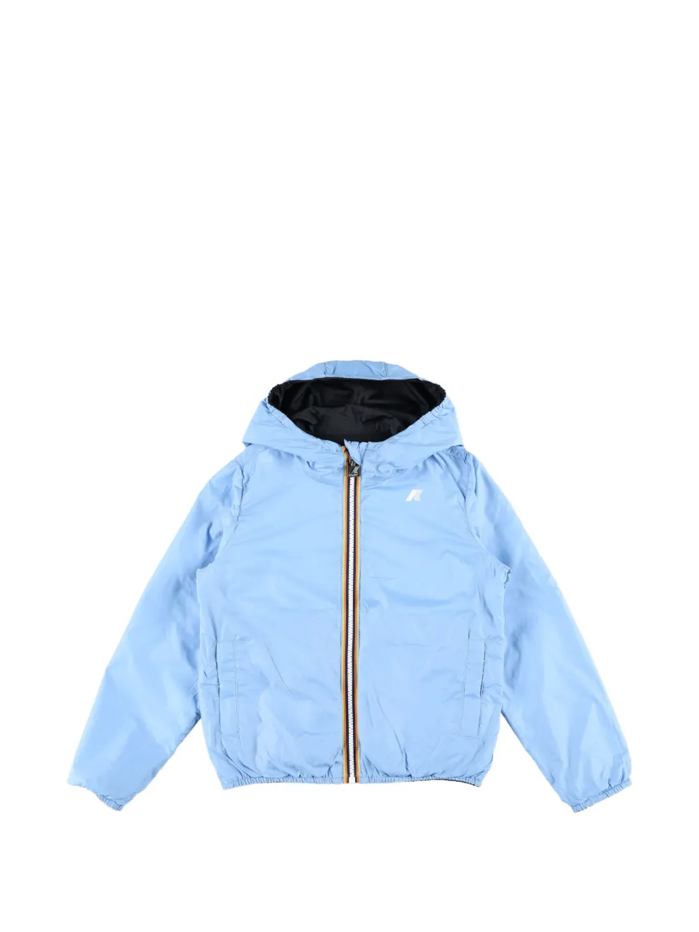 K Way Kids Jack met logoprint Zwart