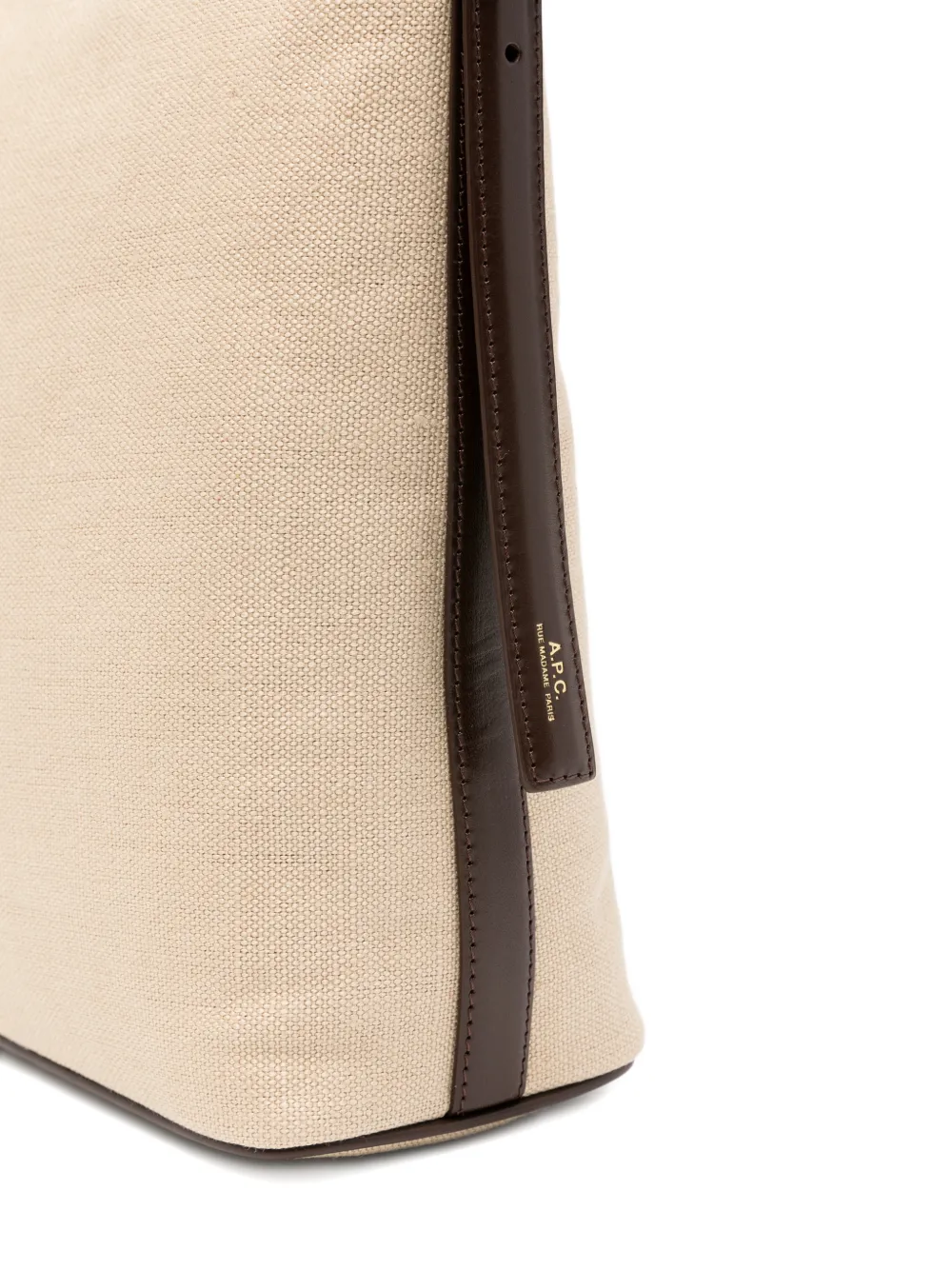 A.P.C. Vera schoudertas Beige