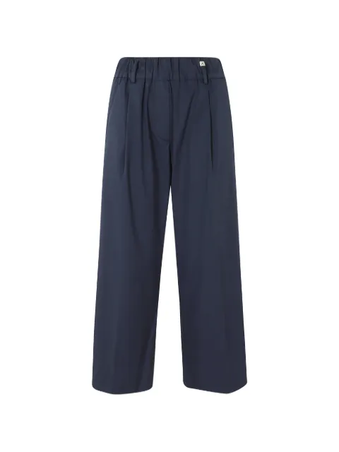 Myths elasticated-waist straight trousers