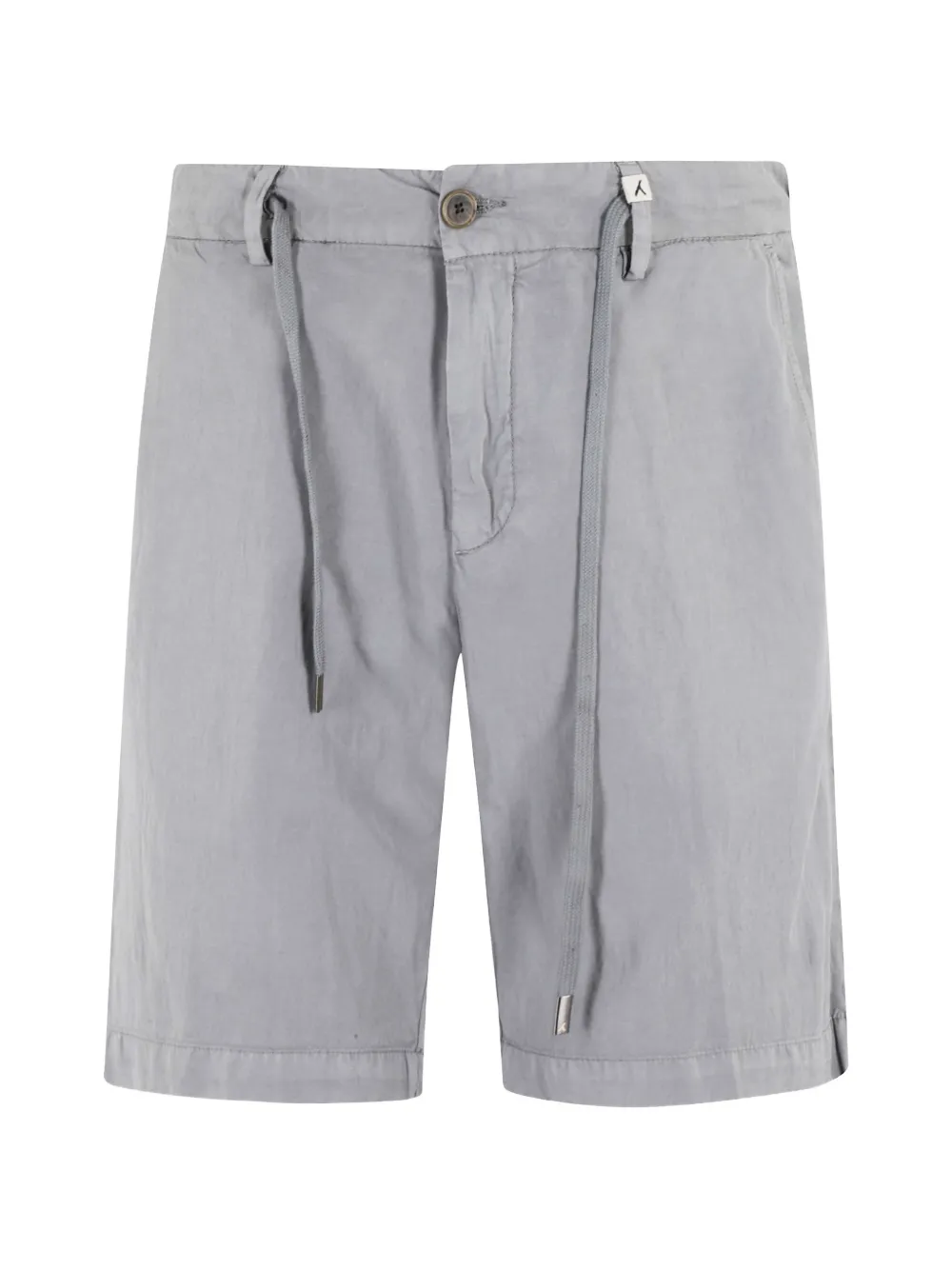 Myths drawstring-waist shorts - Grigio