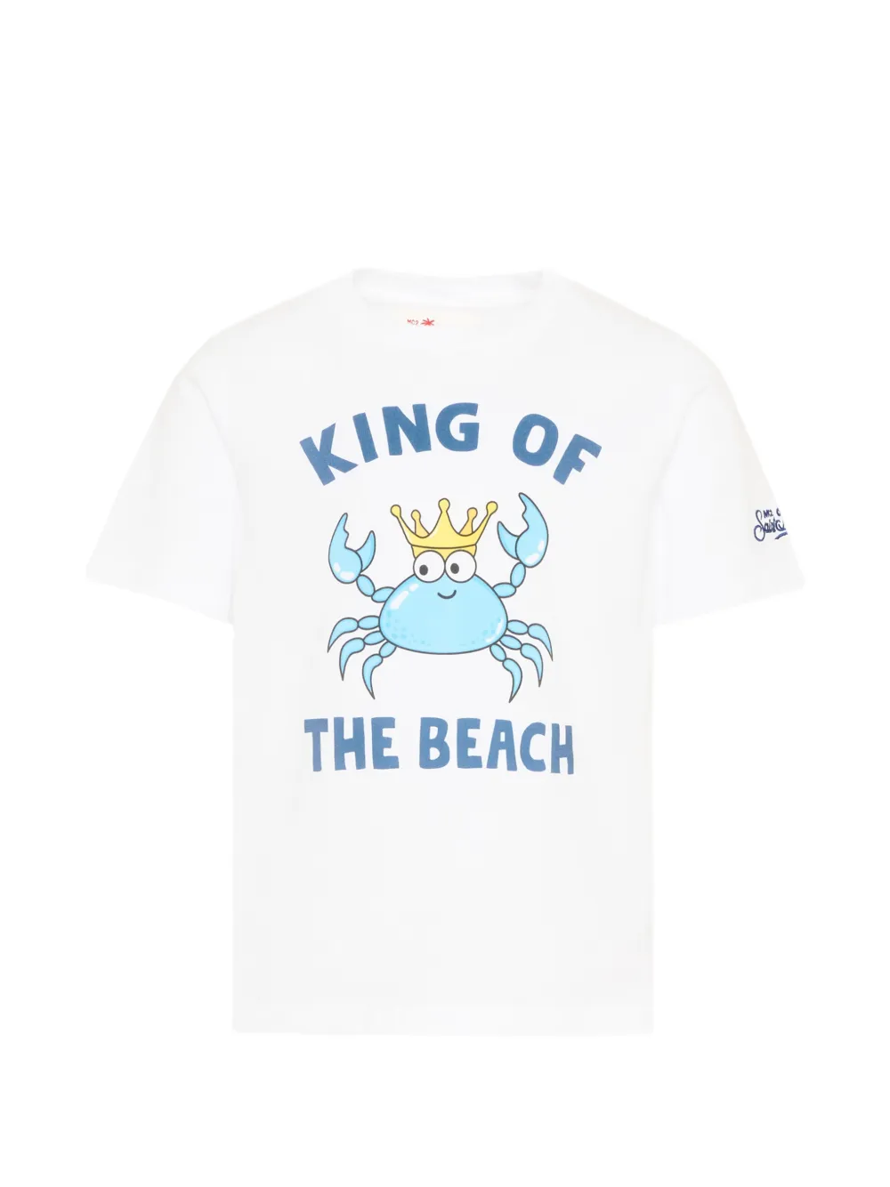 MC2 Saint Barth Kids crab graphic T-shirt - Bianco