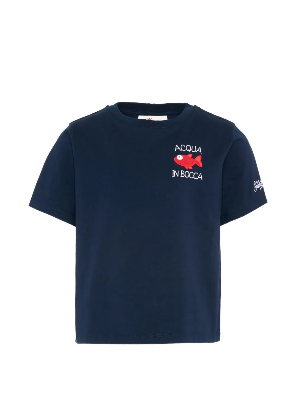 MC2 Saint Barth Kids short-sleeve graphic T-shirt - Blu