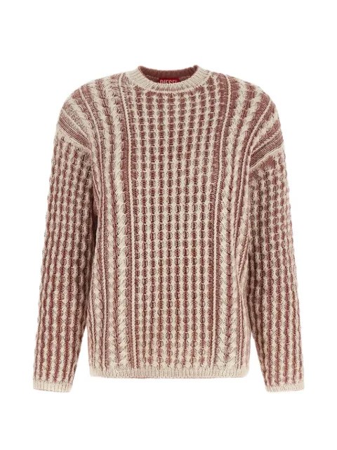 Diesel K-Moise cable-knit sweater 