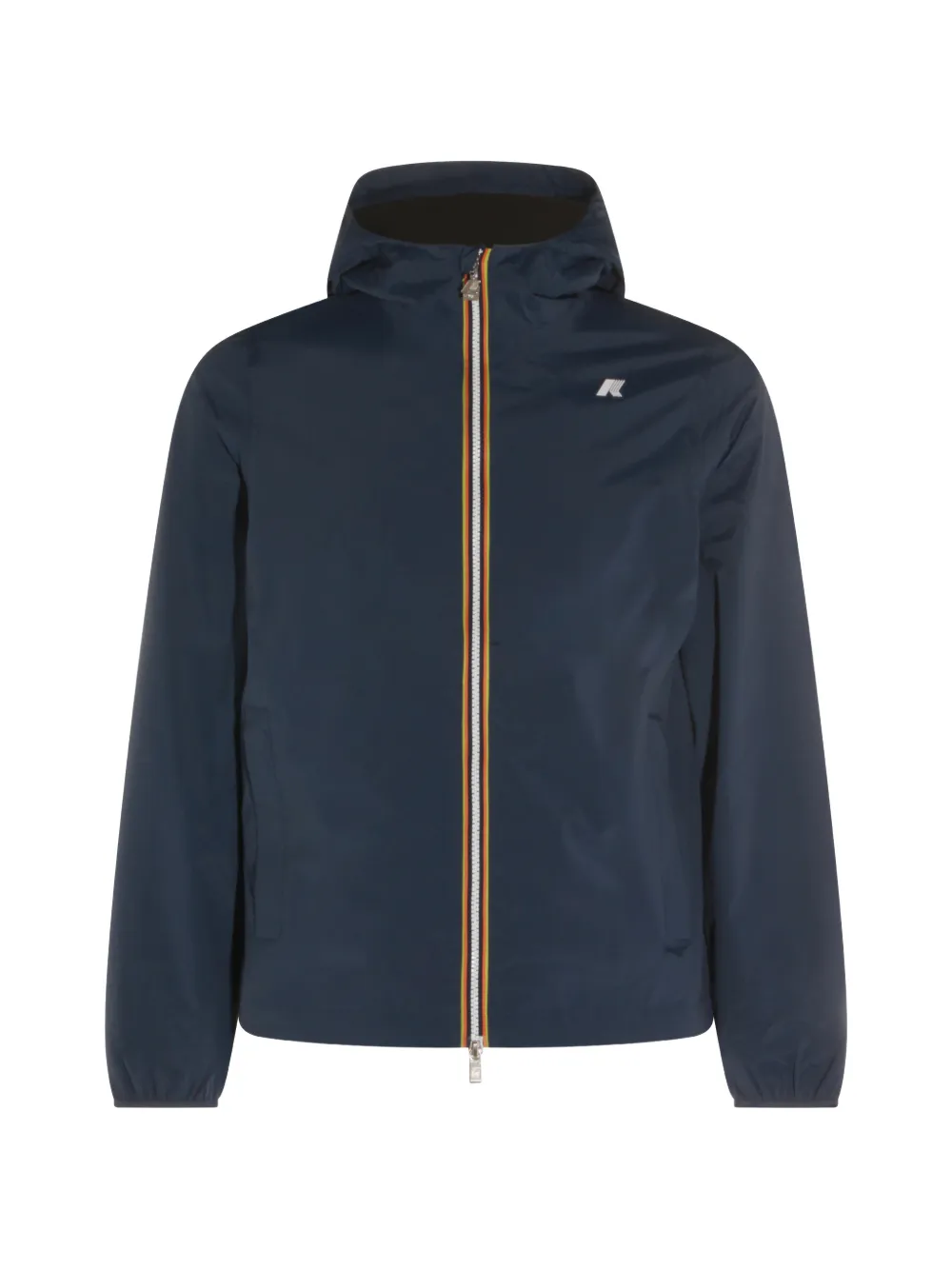 K-Way hooded zip jacket - Blu