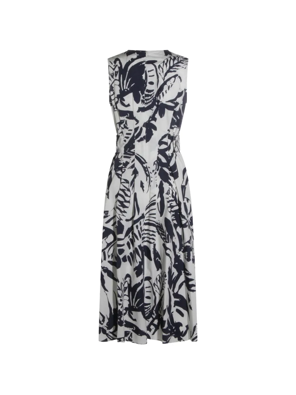 Antonelli Jurk met bloemenprint Wit