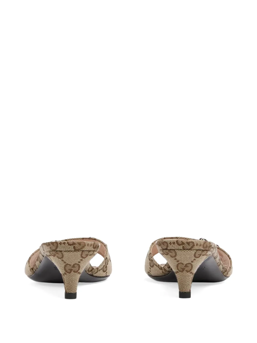 Gucci GG sandalen met patroon Beige