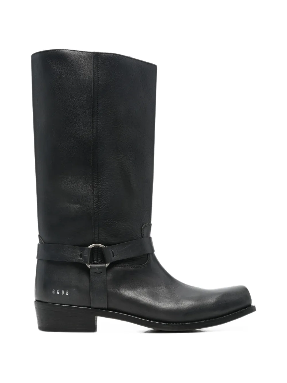 Golden Goose distressed harness boots - Nero