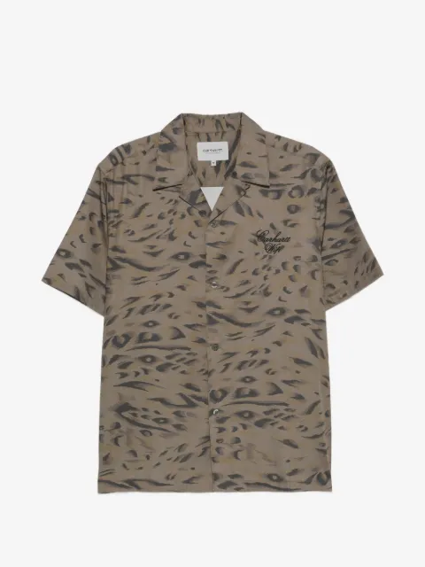 Carhartt WIP Travon embroidered-logo shirt