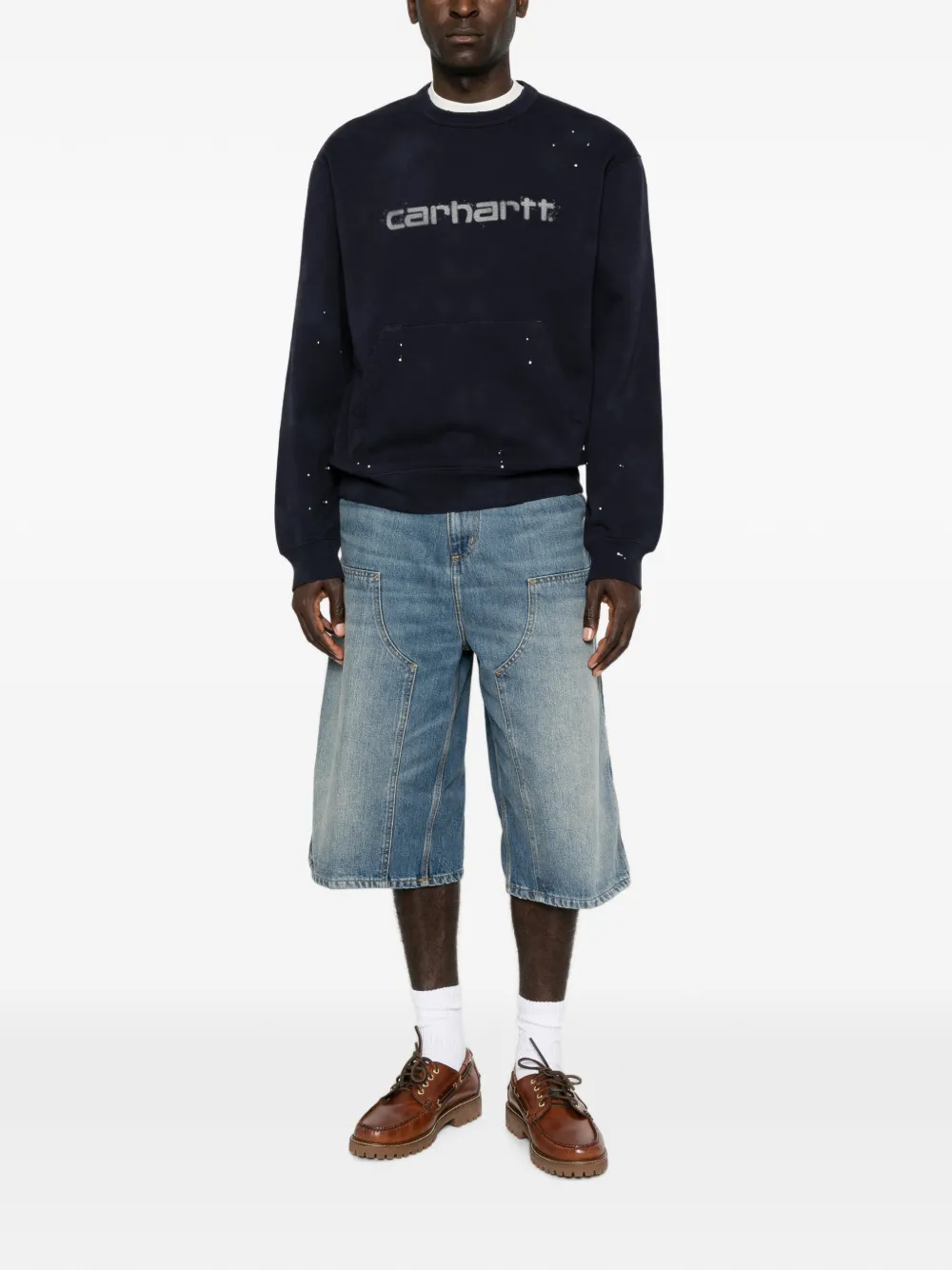 Carhartt WIP Painter sweater Blauw