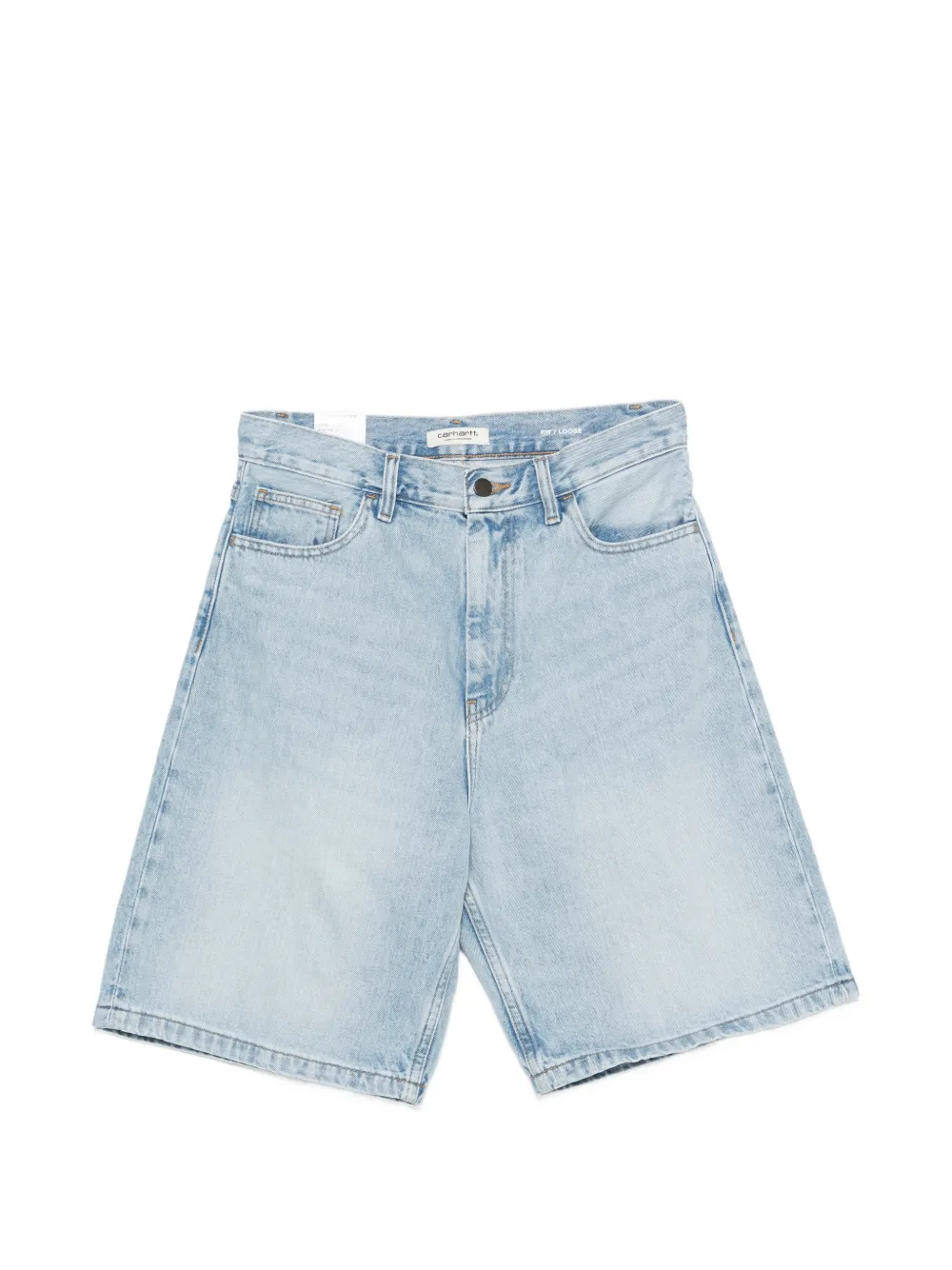 Carhartt WIP Brandon bleached denim shorts - Blau