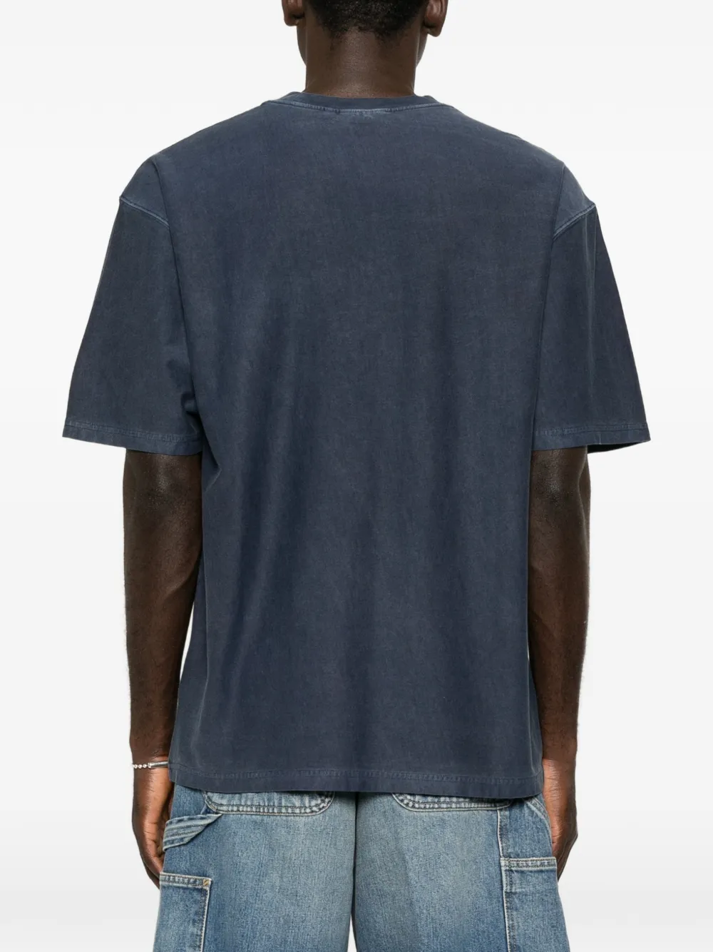 Carhartt WIP T-shirt met logopatch Blauw