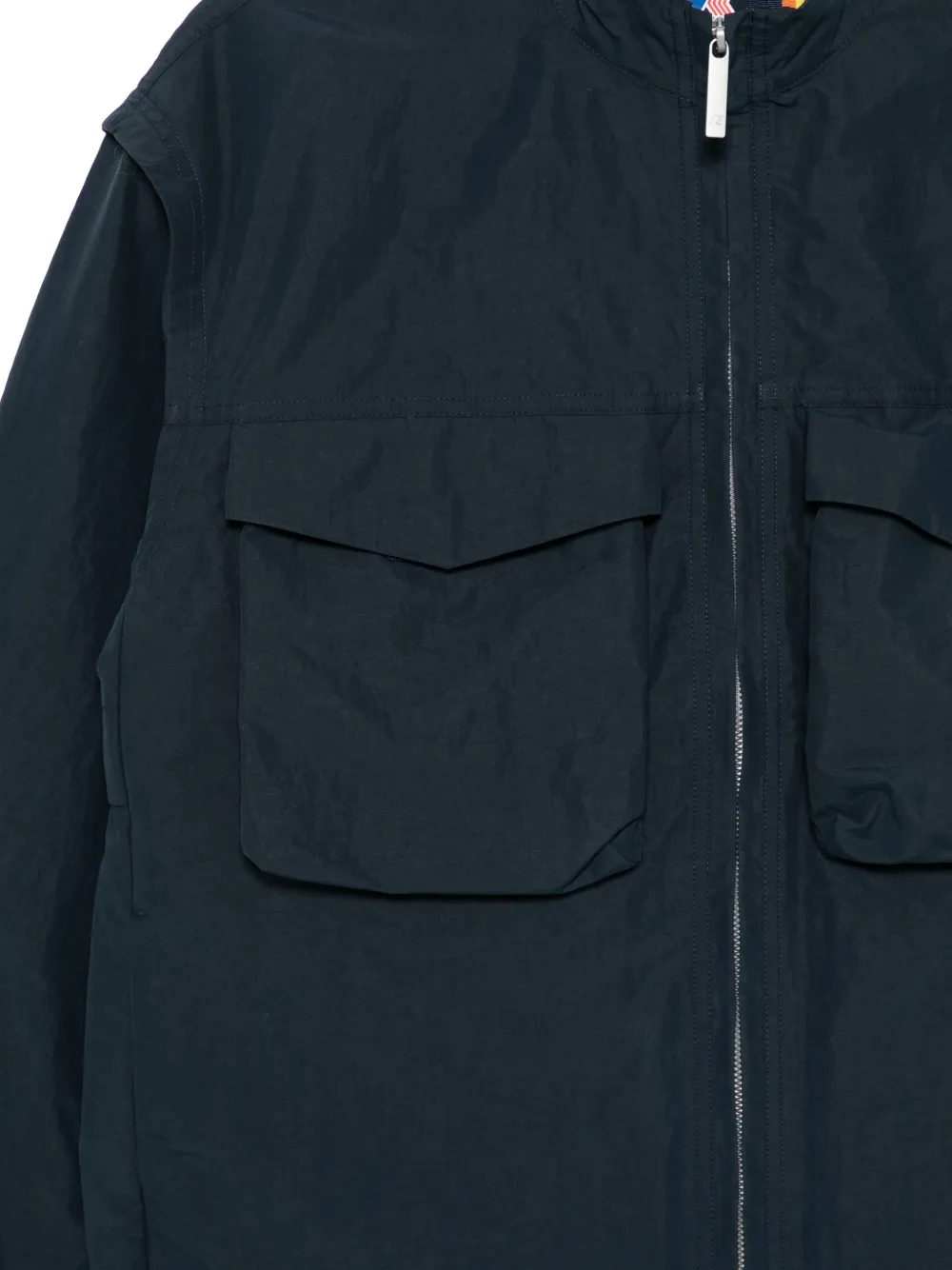 K-Way Orian jack met klepzak Blauw