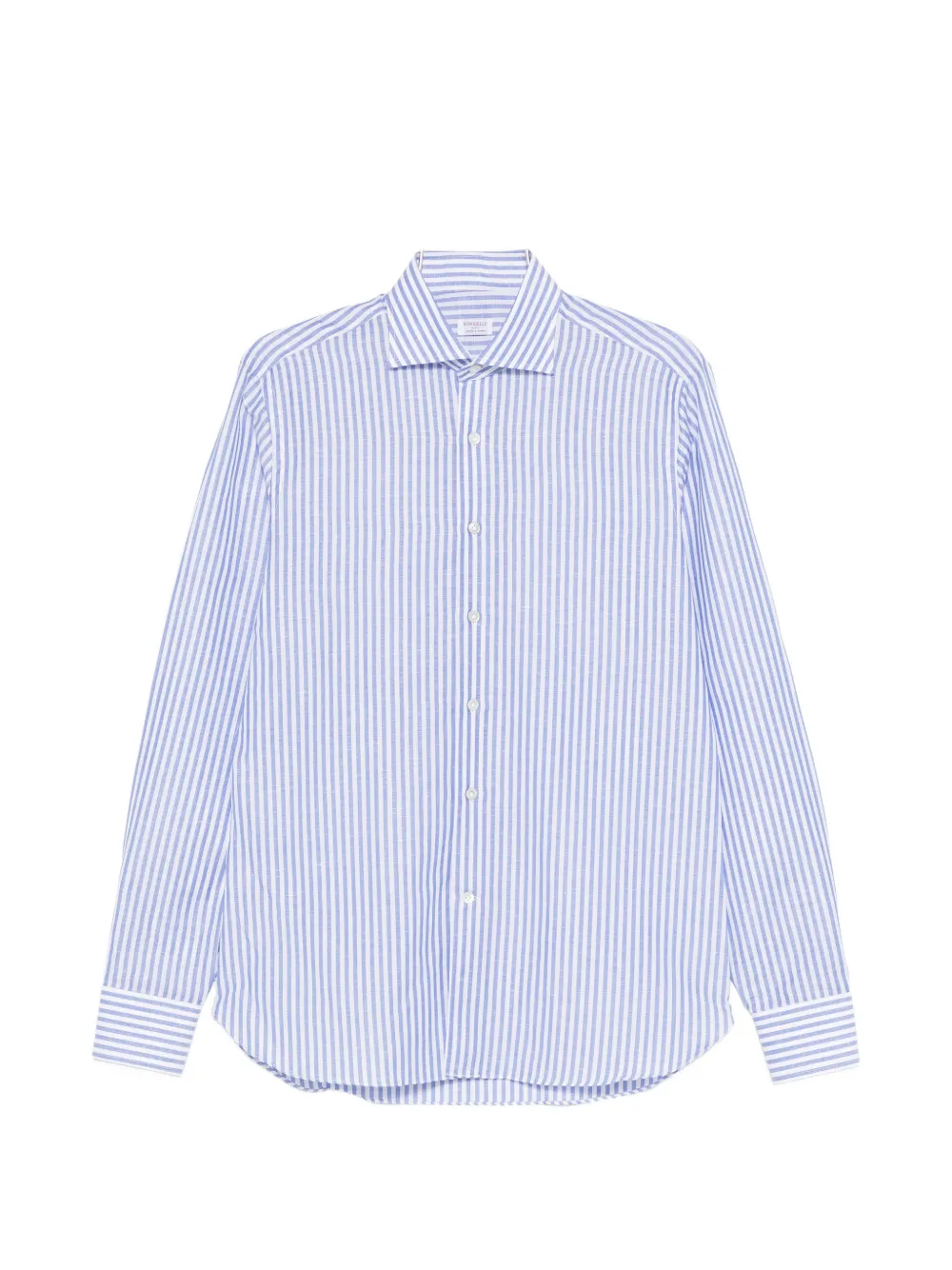 BORRIELLO NAPOLI striped shirt - Blau