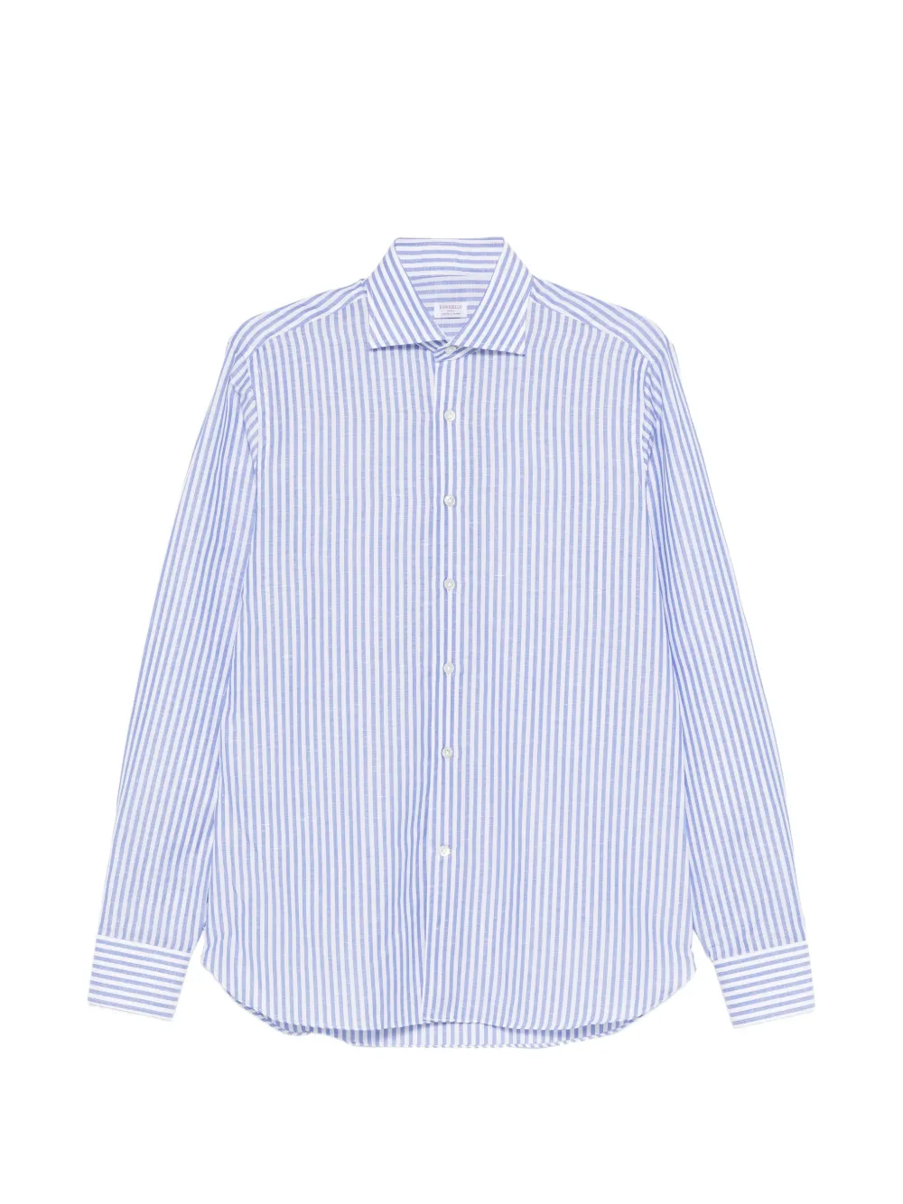 BORRIELLO NAPOLI striped shirt - Blau
