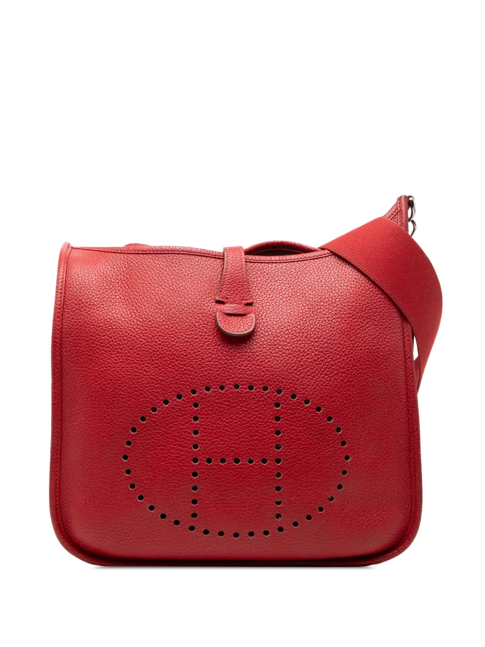 Hermès Pre-Owned 2012 Clemence Evelyne III 29 crossbody bag - Rosso