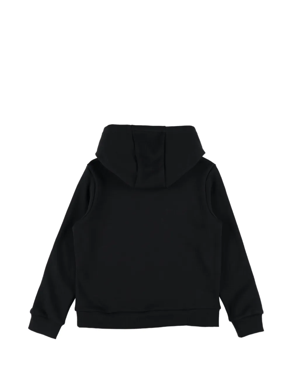 Lacoste Kids Hoodie met geborduurd logo Zwart