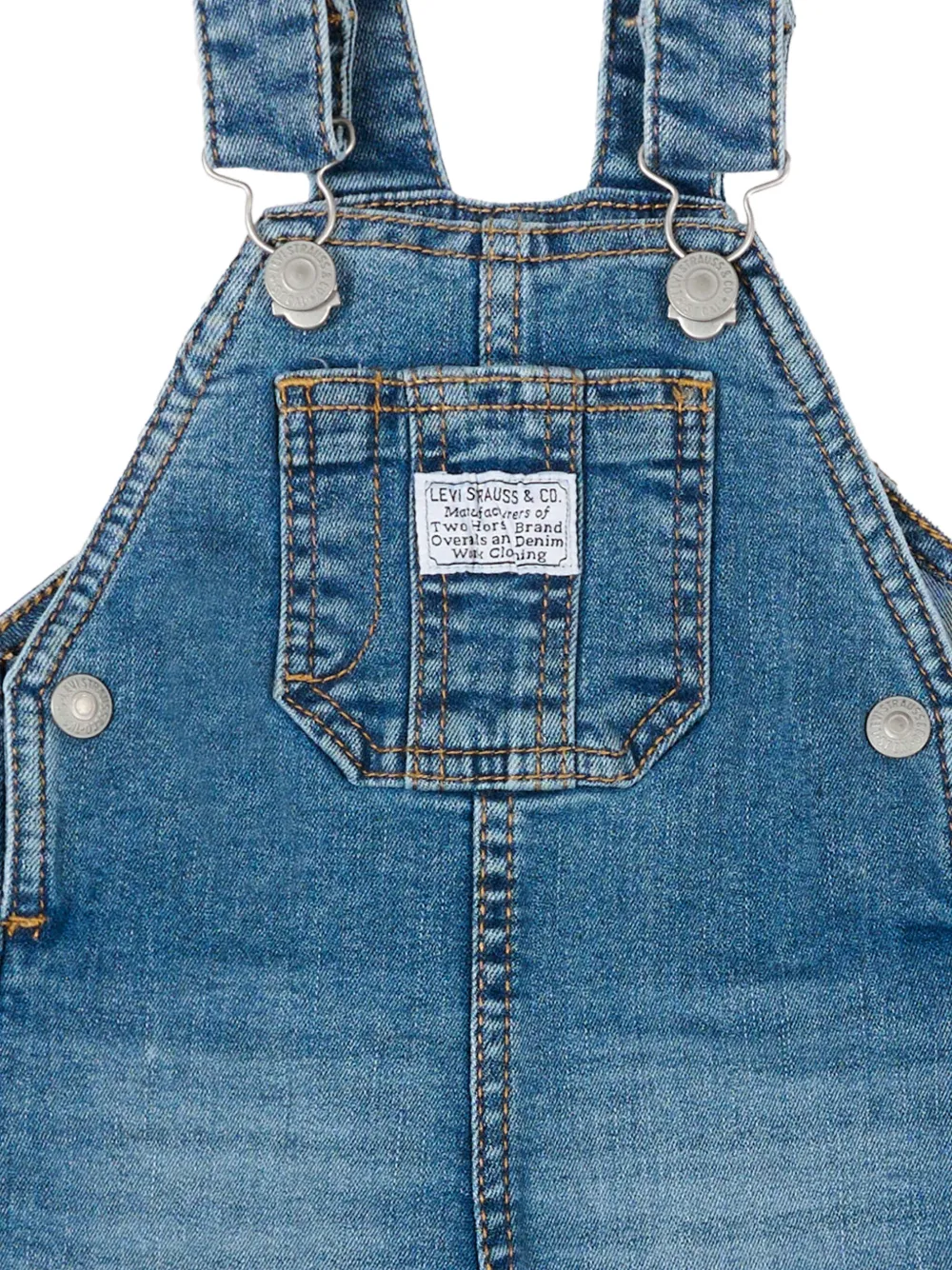 Levi's Kids デニムオーバーオール | ブルー | FARFETCH JP