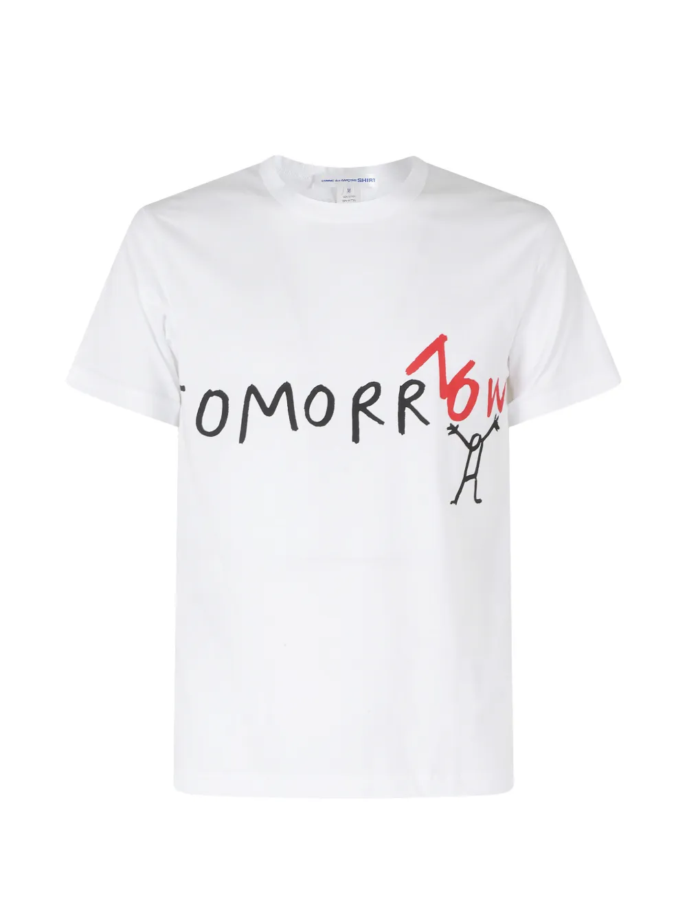 Comme Des Garçons Shirt graphic-print T-shirt - Bianco