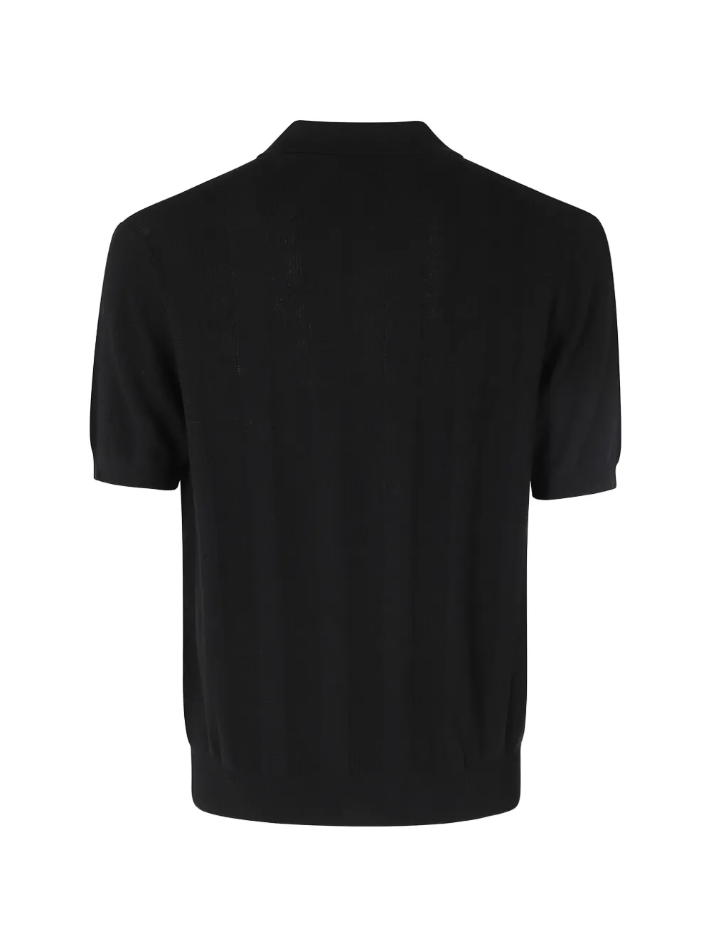 Kangra Gebreid T-shirt Zwart