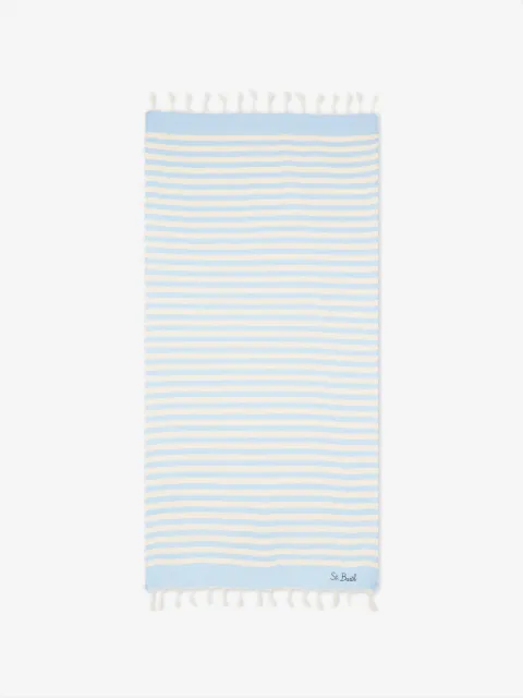 MC2 Saint Barth Kids striped beach towel