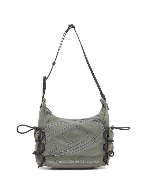Diesel drawstring logo shoulder bag