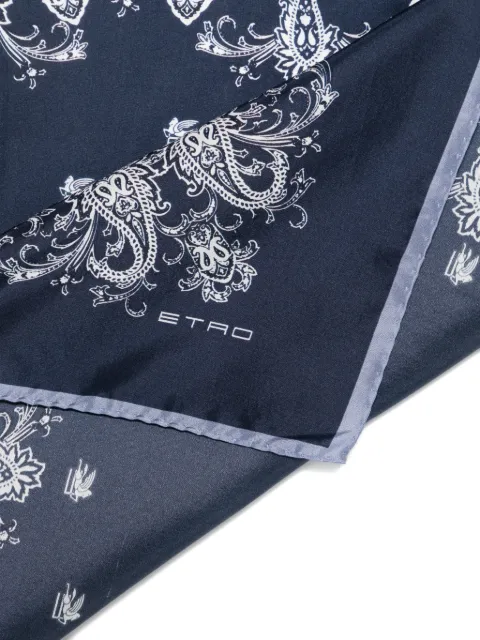 ETRO Pegasus paisley-print scarf