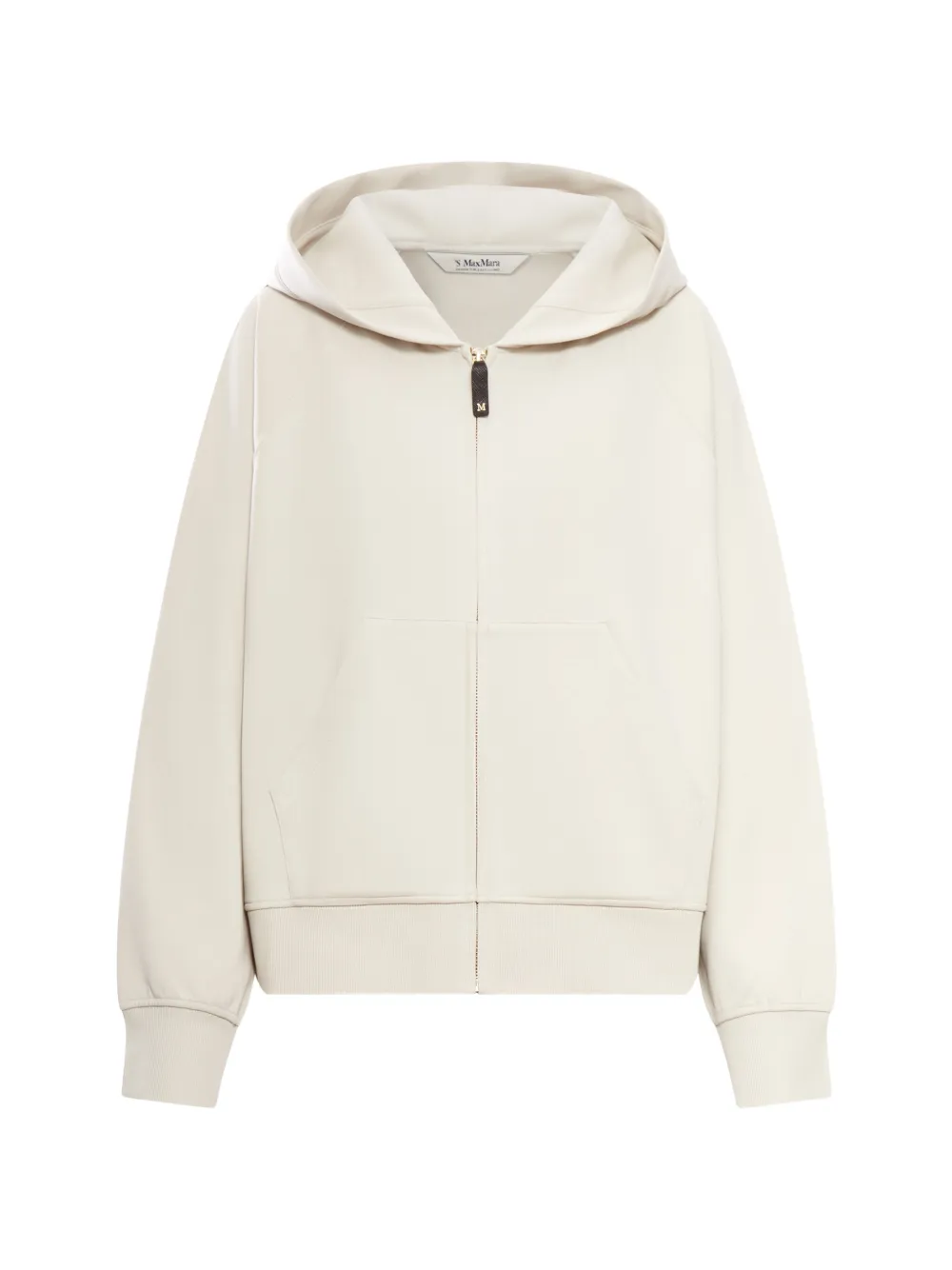 'S Max Mara zip-up hoodie - Toni neutri
