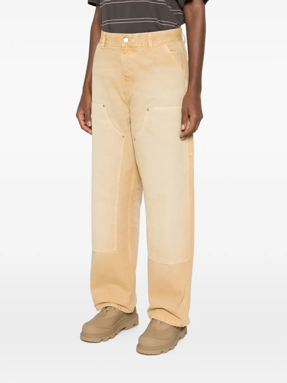 Carhartt WIP Brandon Double Knee jeans Beige
