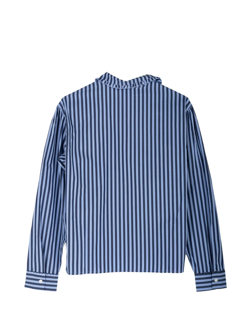 Polo Ralph Lauren Gestreepte pyjama met ruches Blauw