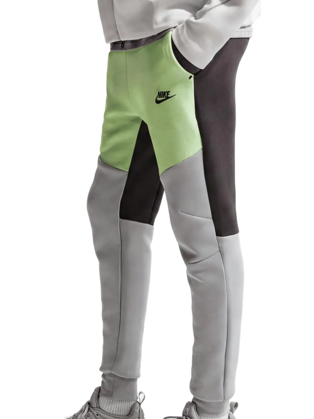 Nike Trainingsbroek met logo-detail Grijs