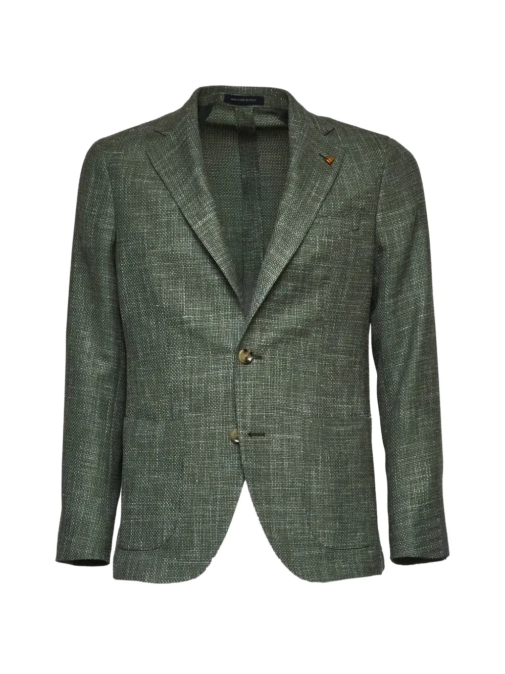 SARTORIO NAPOLI single-breasted blazer - Verde