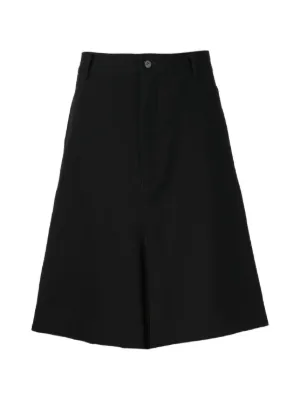 Sacai プリーツ ショートパンツ | ブラック | FARFETCH JP