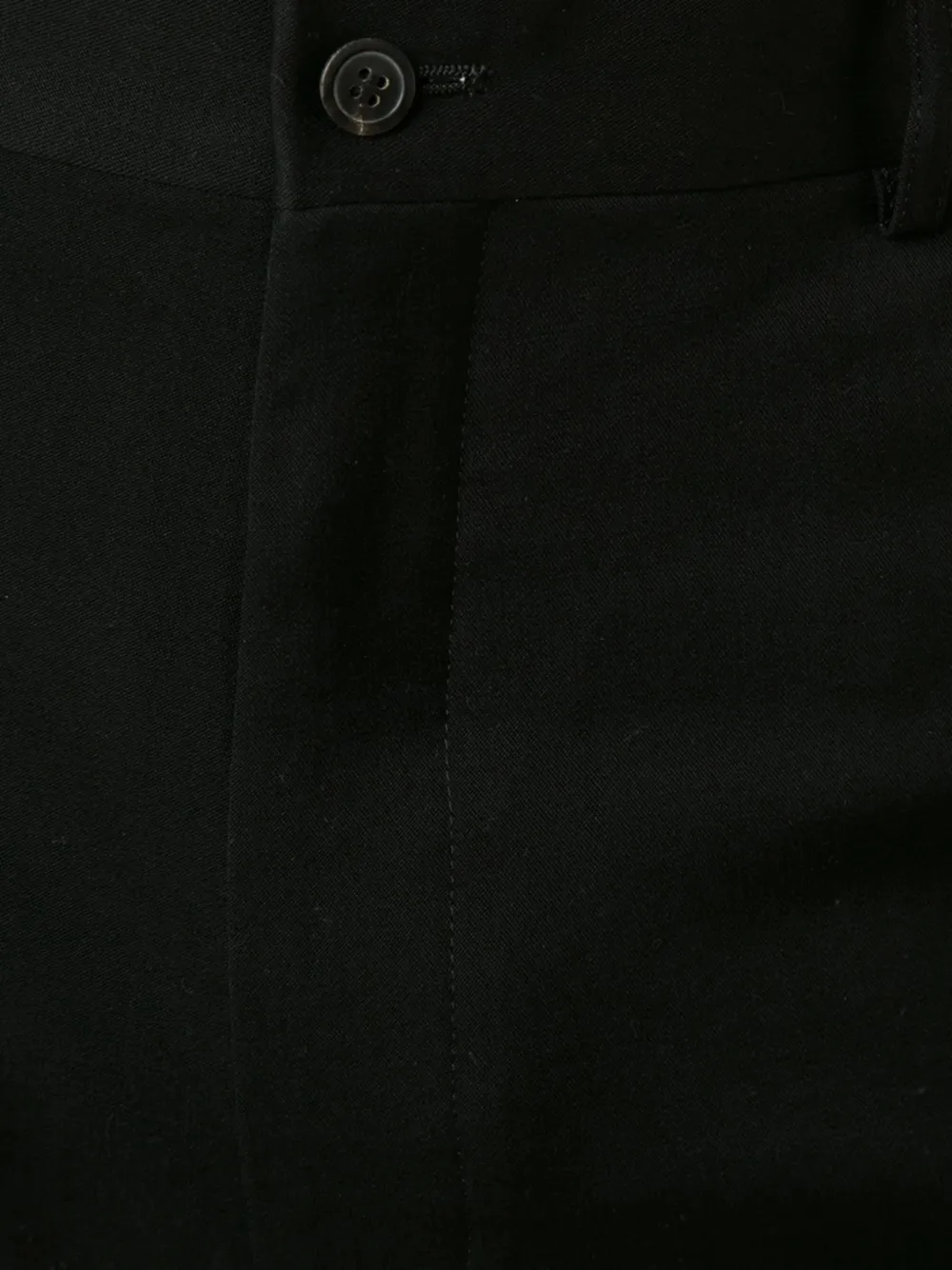 Comme des Garçons Homme Plus Formele shorts Zwart