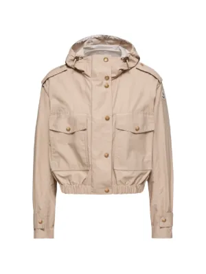 Moncler Melia パーカージャケット | ニュートラル | FARFETCH JP