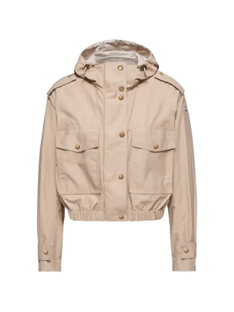 Moncler Carex button-fastening flap-pocket jacket