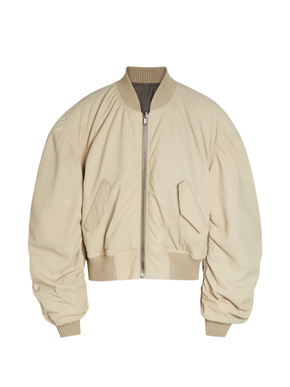Rick Owens Secchia Flight Reversible bomber jacket - Toni neutri