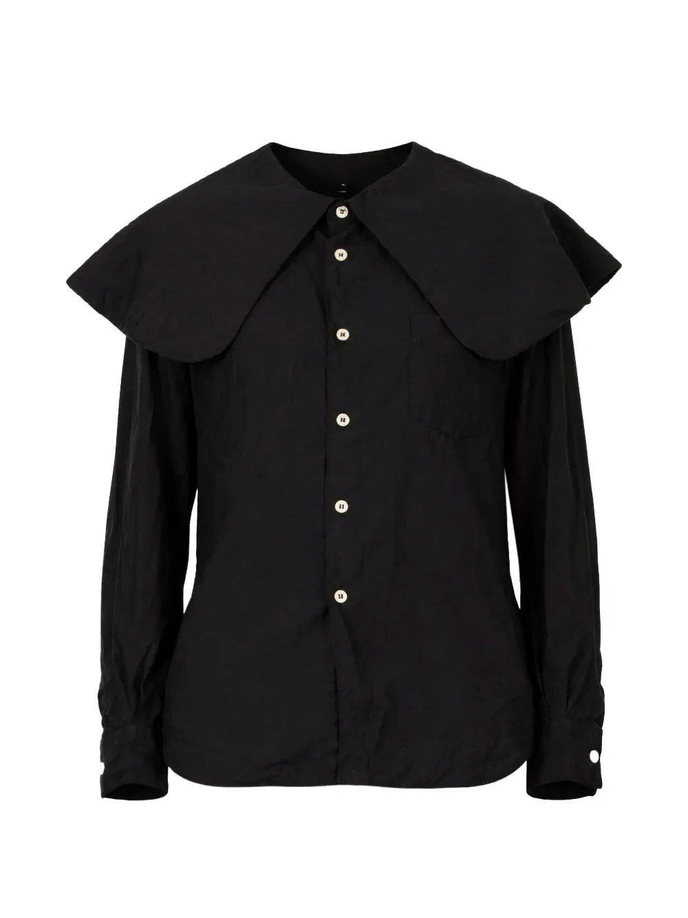 Comme Des Garçons Comme Des Garçons pilgrim collar blouse - Nero