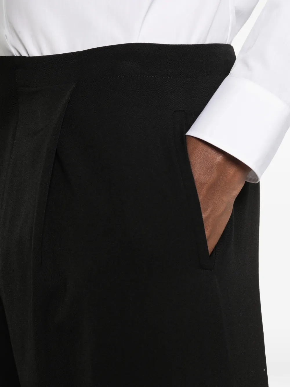 The Row Formele shorts Zwart