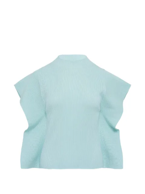 CFCL haut côtelé à col cheminée