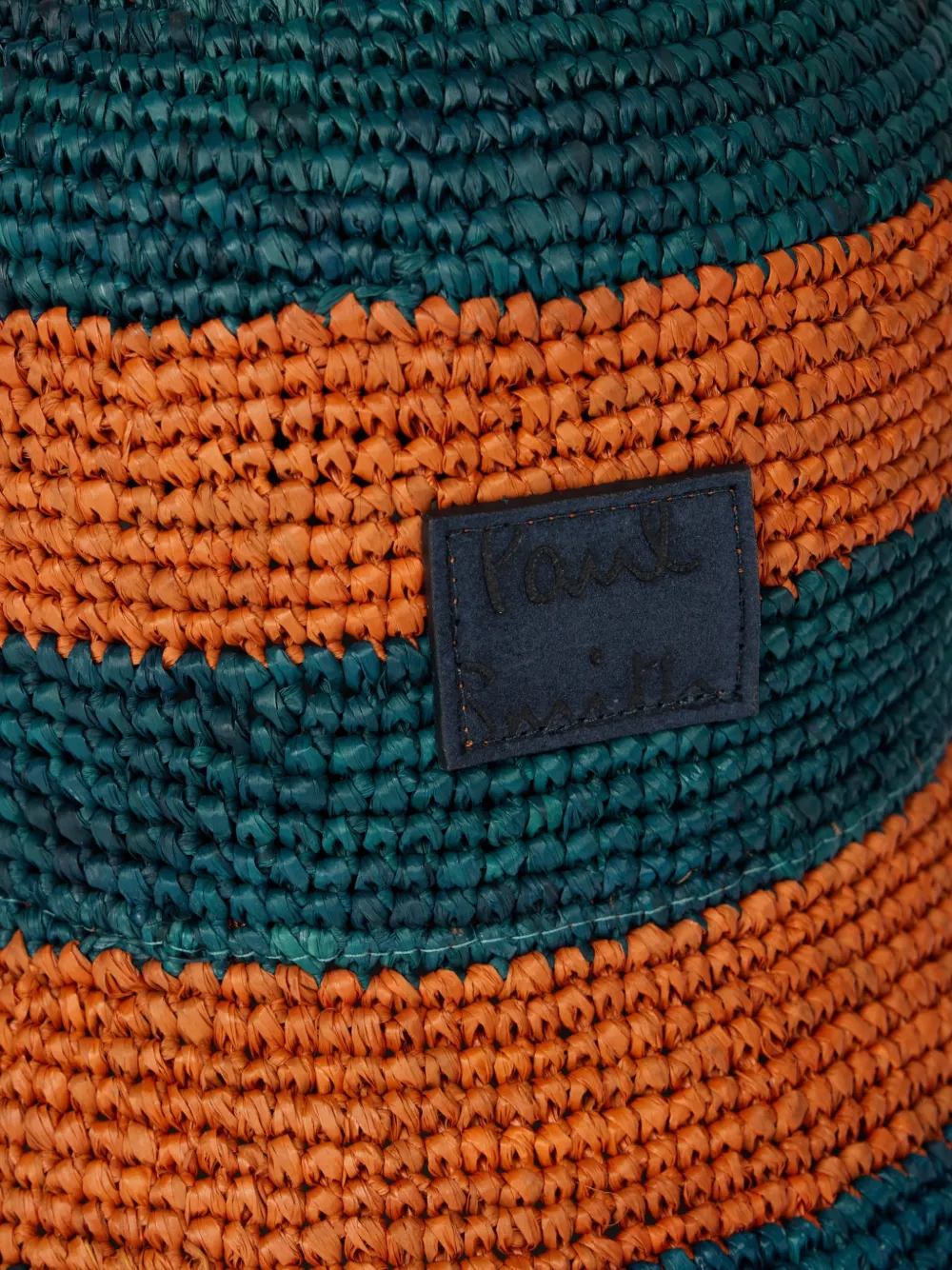 Paul Smith Gestreepte vissershoed Oranje