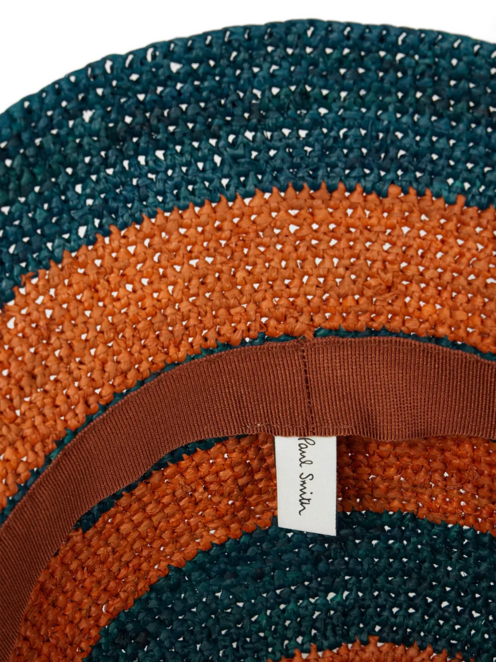  Paul Smith Striped Bucket Hat - Orange 