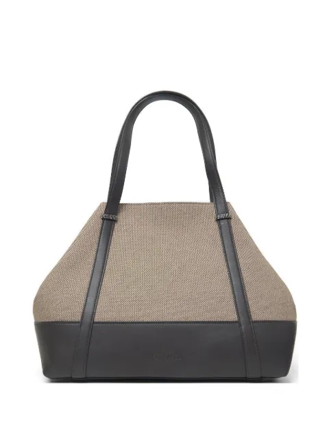 Peserico two-tone maxi tote bag