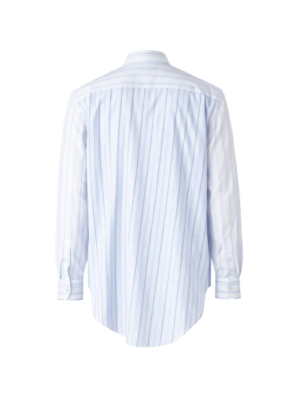 Comme Des Garçons Shirt Asymmetrisch overhemd Blauw
