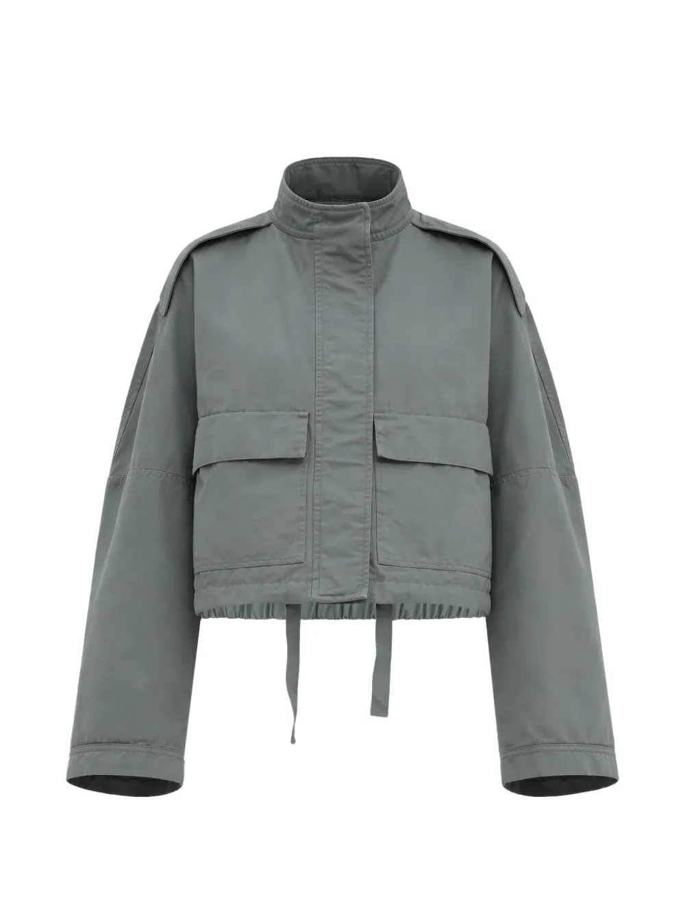 Christian Wijnants front-pockets cropped jacket - Grigio