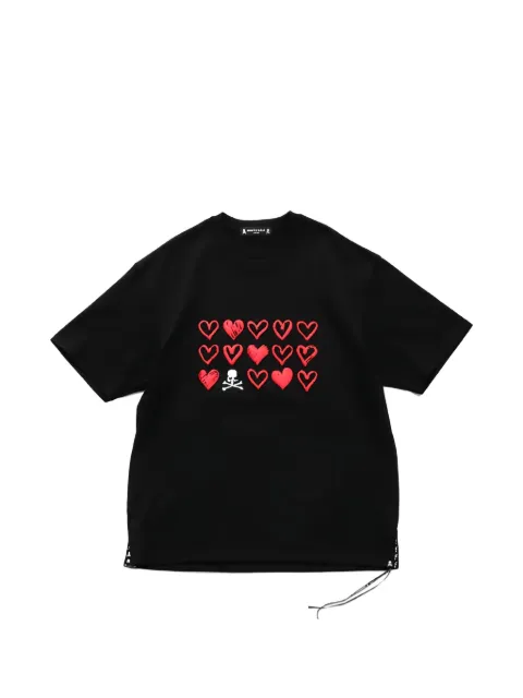 Mastermind Japan heart-print T-shirt