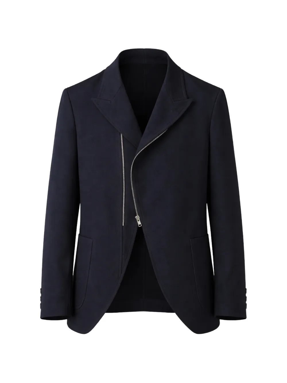 Comme Des Garçons Shirt zip blazer - Blue