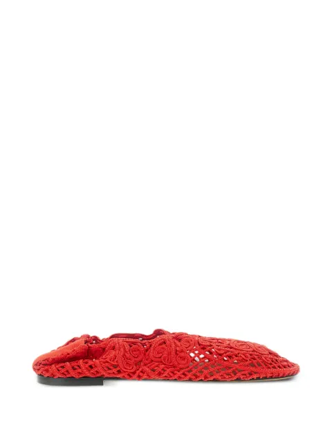 ODISSI ballerines tissées au crochet Iris